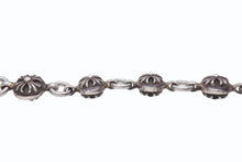 画像をギャラリービューアに読み込む, CHROME HEARTS クロムハーツ クロスボール ブレスレット #2 重量約66.1g 10LINK 全長約25.5cm 1991/.925刻印 シルバー925 美品 中古 4b003868