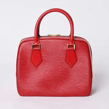 画像をギャラリービューアに読み込む, 極美品 LOUIS VUITTON ルイヴィトン サブロン ハンドバッグ M52047 カスティリアンレッド エピレザー ゴールド金具 中古 4a000153