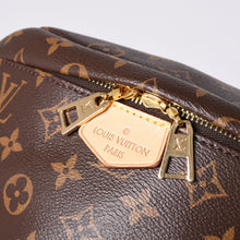 画像をギャラリービューアに読み込む, 新品同様 LOUIS VUITTON ルイヴィトン バムバッグ ボディバッグ ウエストバッグ M43644 モノグラム ブラウン ゴールド金具 中古 4a000430