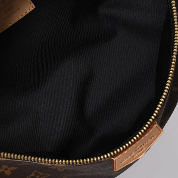 Like new LOUIS VUITTON bum bag body bag waist bag M43644 monogram brown gold hardware used 4a000430