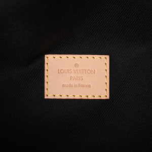 Like new LOUIS VUITTON bum bag body bag waist bag M43644 monogram brown gold hardware used 4a000430