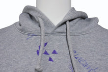 画像をギャラリービューアに読み込む, VETEMENTS ヴェトモン SCRIBBLED HOODIE ハンドペイントプリント オーバーサイズ プルオーバーパーカー グレー サイズXS UE54HD480G 美品 中古 4b003872