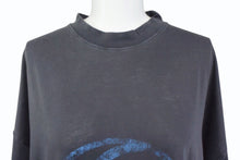 画像をギャラリービューアに読み込む, BALENCIAGA バレンシアガ Surfer Maxi T-Shirt Dress サーファー マキシ Tシャツ ドレス ワンピース フェードブラック サイズ1 784371 TPVM3 美品 中古 4b003874