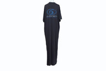 画像をギャラリービューアに読み込む, BALENCIAGA バレンシアガ Surfer Maxi T-Shirt Dress サーファー マキシ Tシャツ ドレス ワンピース フェードブラック サイズ1 784371 TPVM3 美品 中古 4b003874