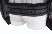 画像をギャラリービューアに読み込む, CHRISTIAN DIOR クリスチャンディオール ジャケット ブルゾン 027C16A8649 イタリア製 ポリアミド ブラック サイズ34 美品 中古 4b003876