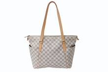 画像をギャラリービューアに読み込む, LOUIS VUITTON ルイヴィトン トートバッグ N41280 トータリーPM ダミエアズールキャンバス アズール ゴールド 美品 中古 4b003893