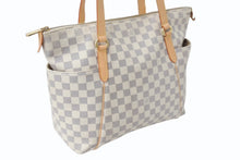 画像をギャラリービューアに読み込む, LOUIS VUITTON ルイヴィトン トートバッグ N41280 トータリーPM ダミエアズールキャンバス アズール ゴールド 美品 中古 4b003893