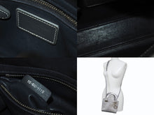 Load image into Gallery viewer, Christian Dior クリスチャンディオール LADY DIOR レディディオール マイクロカナージュ ミニ 2WAYバッグ M0550PSKC シルバー 美品 中古 4b003895