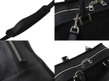 画像をギャラリービューアに読み込む, LOEWE ロエベ アマソナ36 ハンドバッグ 2WAY アナグラムロゴ エンボス加工 レザー ブラック シルバー金具 美品 中古 4b003901