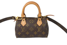 Load image into Gallery viewer, LOUIS VUITTON ルイヴィトン ミニスピーディー ハンドバッグ 2WAYバッグ M41534 モノグラム ブラウン 美品 中古 4b003909