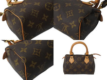 Load image into Gallery viewer, LOUIS VUITTON ルイヴィトン ミニスピーディー ハンドバッグ 2WAYバッグ M41534 モノグラム ブラウン 美品 中古 4b003909