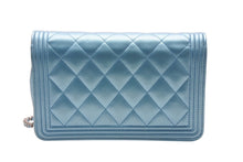 Load image into Gallery viewer, 極美品 CHANEL シャネル ボーイシャネル チェーンウォレット ショルダーバッグ A80287 24番台 キャビアスキン ココマーク 中古 4b003912