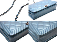 Load image into Gallery viewer, 極美品 CHANEL シャネル ボーイシャネル チェーンウォレット ショルダーバッグ A80287 24番台 キャビアスキン ココマーク 中古 4b003912