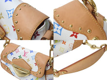 Load image into Gallery viewer, 極美品 LOUIS VUITTON ルイヴィトン マリリンPM ワンショルダーバッグ M40127 モノグラム マルチカラー 村上隆 中古 4b003914