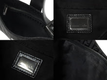 画像をギャラリービューアに読み込む, FENDI フェンディ マンマバケット ホーボー ワンショルダーバッグ 8BR036 ズッキーノ柄 キャンバス レザー ブラック 美品 中古 4b003917