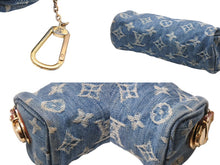 画像をギャラリービューアに読み込む, LOUIS VUITTON ルイヴィトン モノグラムデニム ミニ トゥルーススピーディGM M95081 スピーディブルー 美品 中古 4b003919