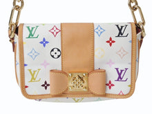 画像をギャラリービューアに読み込む, 極美品 LOUIS VUITTON ルイヴィトン ショルダーバッグ パティ モノグラム マルチカラー M40305 ゴールド金具 中古 4b003924
