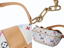 画像をギャラリービューアに読み込む, 極美品 LOUIS VUITTON ルイヴィトン ショルダーバッグ パティ モノグラム マルチカラー M40305 ゴールド金具 中古 4b003924