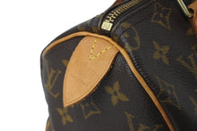 Load image into Gallery viewer, LOUIS VUITTON ルイヴィトン スピーディ25 ハンドバッグ M41528 モノグラム PVC レザー ゴールド金具 ブラウン 美品 中古 4b003925