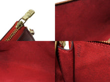 Load image into Gallery viewer, LOUIS VUITTON ルイヴィトン ポシェット アクセソワール アクセサリーポーチ M52947 エピ レザー レッド ゴールド金具 美品 中古 4b003926