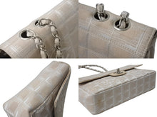Load image into Gallery viewer, CHANEL シャネル ニュートラベルライン チェーンショルダーバッグ A15285 7番台 ココマーク キャンバス レザー ベージュ 美品 中古 4b003930