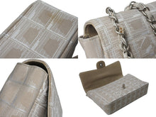 Load image into Gallery viewer, CHANEL シャネル ニュートラベルライン チェーンショルダーバッグ A15285 7番台 ココマーク キャンバス レザー ベージュ 美品 中古 4b003930