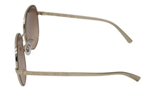 画像をギャラリービューアに読み込む, 極美品 TIFFANY&amp;Co. ティファニー ティアドロップ サングラス ゴールド ブラウン 60☐17 TF3079 ロゴ ゴールド金具 中古 4b003939