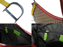 画像をギャラリービューアに読み込む, 極美品 Christian Dior クリスチャンディオール ラスタ サドルバッグ ワンショルダーバッグ 02RU 1004 トロッター ガリアーノ期 中古 4b003929