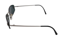 Load image into Gallery viewer, CHANEL シャネル リムレス ココマーク サングラス グリーン プラスチック メタル ロゴ 54☐19 4002 シルバー金具 美品 中古 4b003940