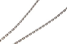 Load image into Gallery viewer, CHANEL シャネル ネックレス ココマーク デカココマーク GP ラインストーン 重量約8.6g クリア ブラック シルバー金具 美品 中古 4b003944