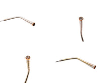 画像をギャラリービューアに読み込む, CHANEL シャネル リムレス ラインストーン ココマーク サングラス クリア シルバー プラスチック メタル ロゴ 62☐17 4017 シルバー金具 美品 中古 4b003947