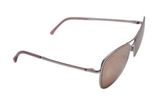 画像をギャラリービューアに読み込む, CHANEL シャネル サングラス ティアドロップ ミラー ピンクゴールド プラスチック サイズ57□14 美品 中古 4b003948