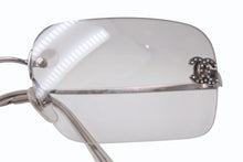 Load image into Gallery viewer, 極美品 CHANEL シャネル リムレス サングラス 4017-D c.159/6I サイズ62□17 120 ココマーク メタル ラインストーン 中古 4b003950