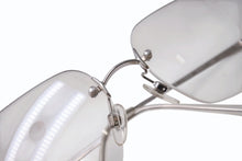 Load image into Gallery viewer, 極美品 CHANEL シャネル リムレス サングラス 4017-D c.159/6I サイズ62□17 120 ココマーク メタル ラインストーン 中古 4b003950