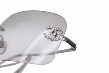 Load image into Gallery viewer, 極美品 CHANEL シャネル リムレス サングラス 4017-D c.159/6I サイズ62□17 120 ココマーク メタル ラインストーン 中古 4b003950