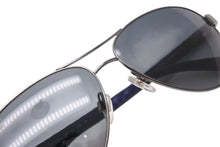 画像をギャラリービューアに読み込む, CHANEL シャネル サングラス マトラッセ ココマーク 4204-Q プラスチック スモークグラデーション ブラック シルバー サイズ58□14 美品 中古 4b003951