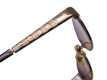 画像をギャラリービューアに読み込む, 極美品 FENDI フェンディ サングラス ロゴモチーフ ブラウンレンズ 度入り SL7166 イタリア製 メタル ブラウン ゴールド金具 中古 4b003952