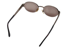 画像をギャラリービューアに読み込む, 極美品 FENDI フェンディ サングラス ロゴモチーフ ブラウンレンズ 度入り SL7166 イタリア製 メタル ブラウン ゴールド金具 中古 4b003952