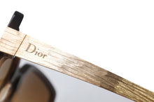 Load image into Gallery viewer, 極美品 Christian Dior クリスチャンディオール Soie2 グラデーション サングラス ブラウン プラスチック メタル 56☐18 4X7UP ゴールド金具 中古 4b003953