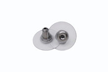 Load image into Gallery viewer, [USED/中古]CHANEL シャネル ピアス クリア シルバー プラスチック メタル Bランク 中古 4b003983