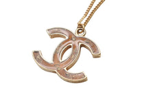Load image into Gallery viewer, 極美品 CHANEL シャネル ネックレス 2way 両面ココマーク 05A刻印 14.3g GP ゴールド マーブルブラウン 中古 4b003978