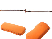 画像をギャラリービューアに読み込む, CHANEL シャネル リムレス ココマーク サングラス オレンジ プラスチック メタル ロゴ 53☐19 4003 ブロンズ金具 美品 中古 4b003962