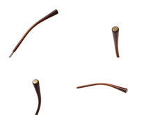 画像をギャラリービューアに読み込む, CHANEL シャネル リムレス ココマーク サングラス オレンジ プラスチック メタル ロゴ 53☐19 4003 ブロンズ金具 美品 中古 4b003962