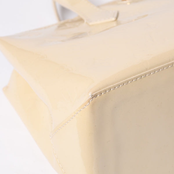 LOUIS VUITTON Wilshire PM Handbag M91336 Monogram Vernis Leather Gold Hardware Good Condition Used 4a000399