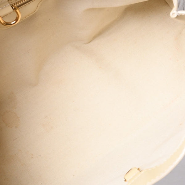 LOUIS VUITTON Wilshire PM Handbag M91336 Monogram Vernis Leather Gold Hardware Good Condition Used 4a000399