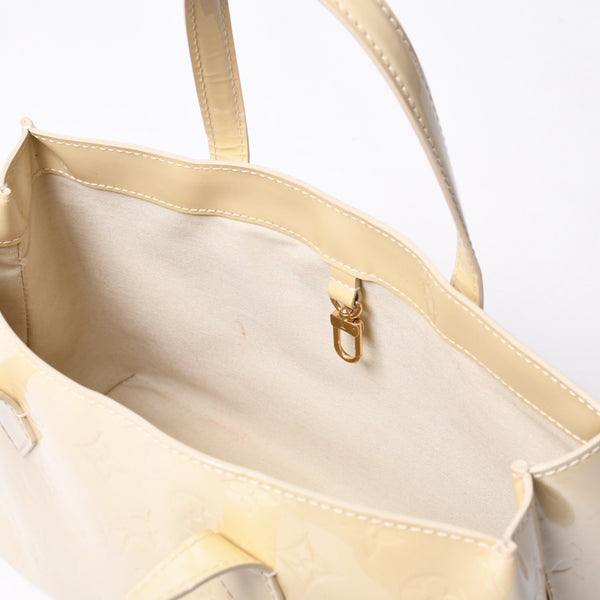LOUIS VUITTON Wilshire PM Handbag M91336 Monogram Vernis Leather Gold Hardware Good Condition Used 4a000399