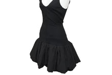 Load image into Gallery viewer, 極美品 DAVID KOMA デヴィッド コーマ ミニドレス ワンピース ビスコース ポリアミド エラスタン ブラック サイズ8 中古 4b003999