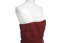 Load image into Gallery viewer, The Attico ジ アティコ Leather Mini Dress レザーミニドレス 247WCA361 サイズ42 ラムレザー レッド 美品 中古 4b004006