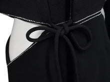 画像をギャラリービューアに読み込む, 極美品 MACH &amp; MACH マッハアンドマッハ テーラードジャケット イタリア製 ウール ラインストーン ブラック サイズ38 中古 4b004007