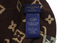 画像をギャラリービューアに読み込む, 極美品 LOUIS VUITTON ルイヴィトン ビーニー 2025 SHOW ニットキャップ モノグラム ブラウン 中古 4b004017